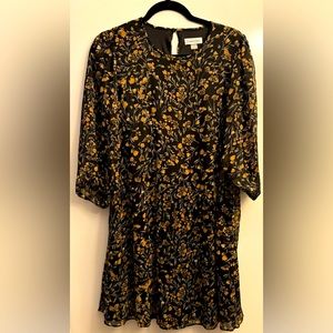 Floral Calvin Klein shift dress